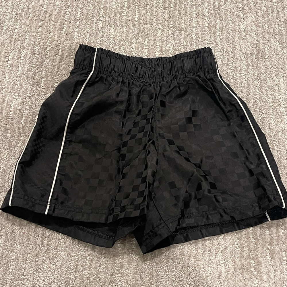 DSG Black Woven Soccer Shorts Unisex Size 2XS (4-5)